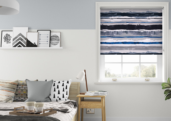 Watercolour, Marine - Twist&Fit Roller Blind - Image 3